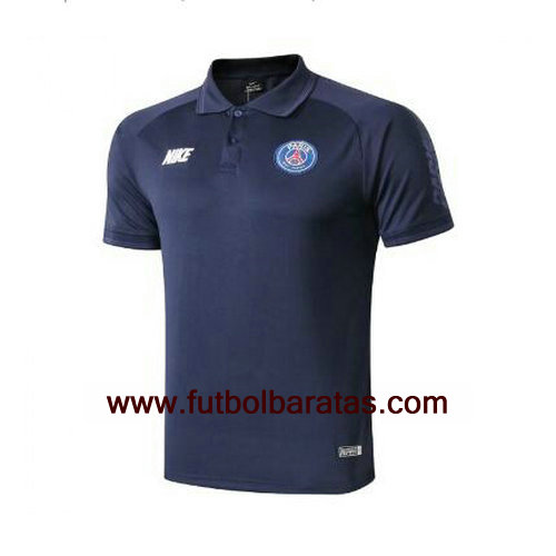 camisetas polo hombre PSG 2019-2020 azul